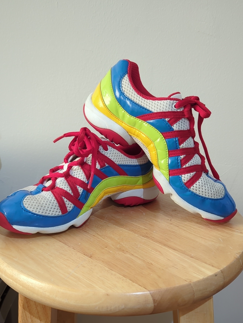 Bloch Rainbow Athletic Sneakers with Split Sole